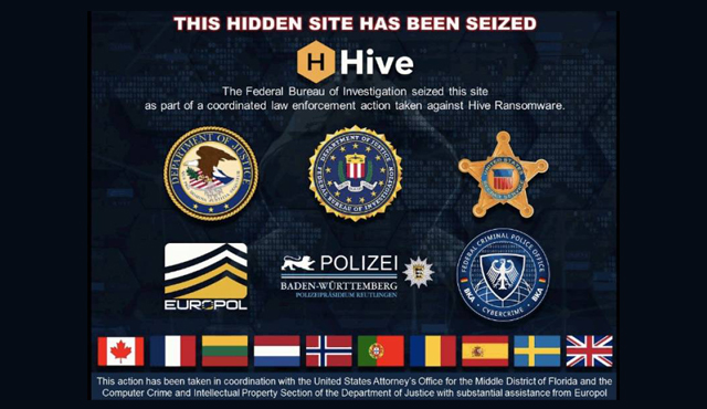 Ransomware Hive: una task force internazionale irrompe nei sistemi degli attaccanti e mette in down l'infrastruttura. Recuperate le chiavi di criptazione.