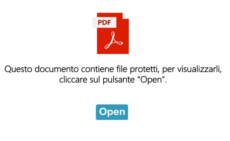Il PDF dannoso che attiva il download di ScreenConnect