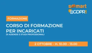 Corso di formazione incaricati privacy 02/10/2024