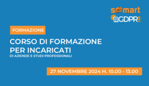 Corso formazione incaricati novembre