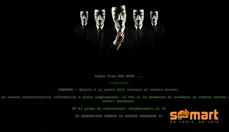 Federprivacy hacked: Alpha Team rivendica