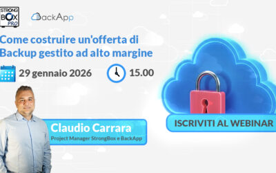 [ Webinar ]  Come costruire un’offerta di Backup gestito ad alto margine