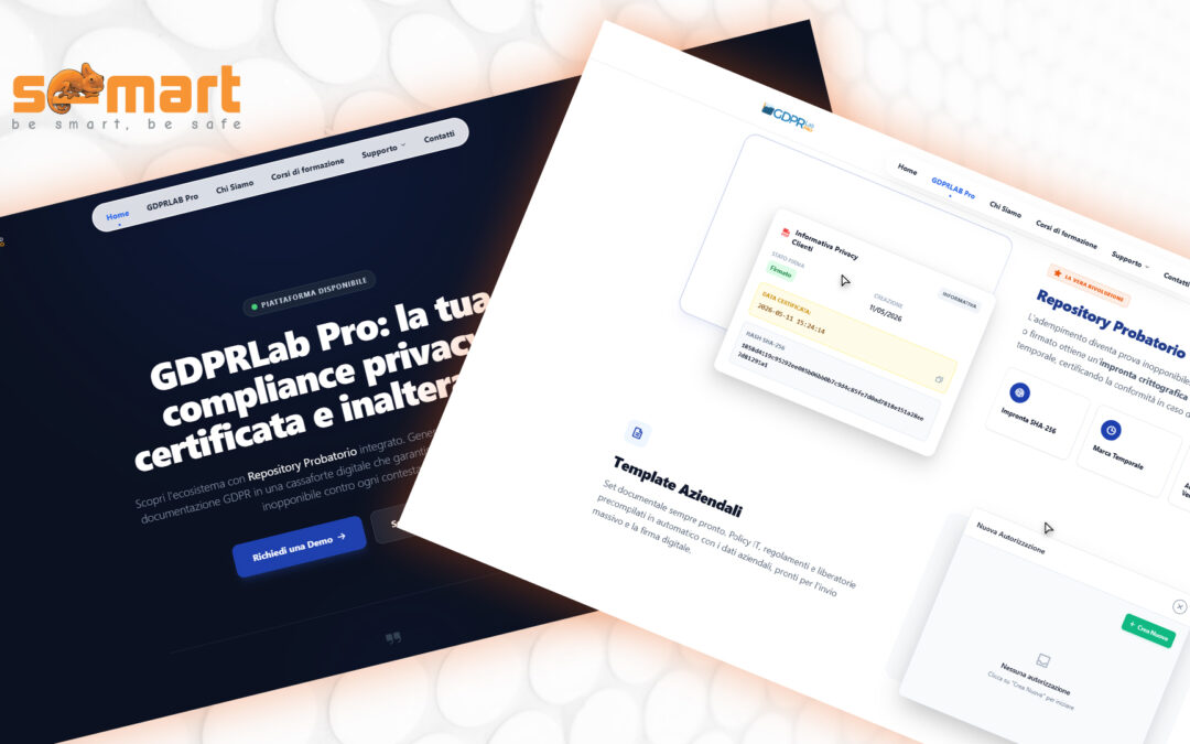 GDPRLab Pro è online: il primo Repository Probatorio d'Italia per i Partner IT