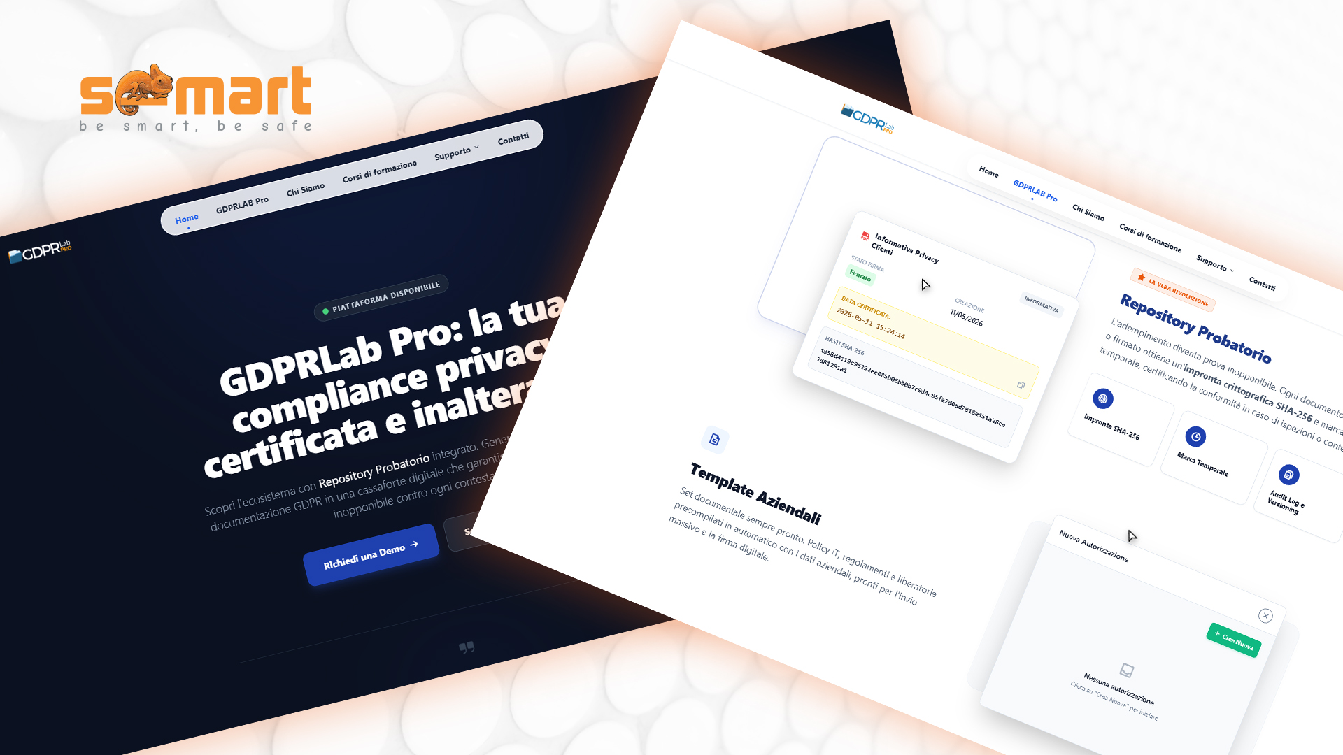 GDPRLab Pro è online: il primo Repository Probatorio d'Italia per i Partner IT
