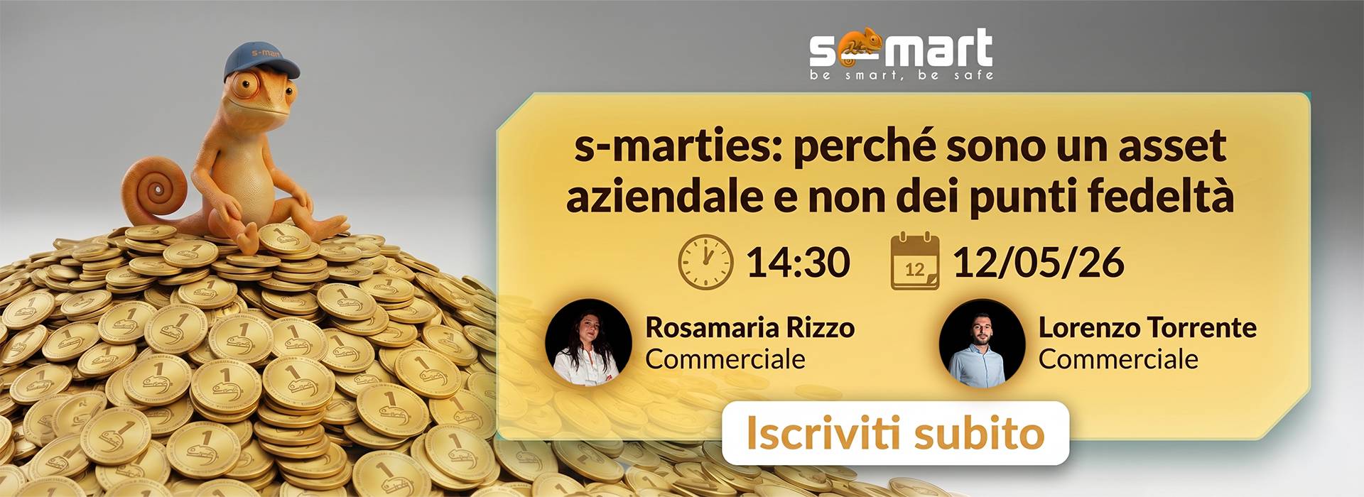 [Webinar] – s-marties: perché sono un asset aziendale e non dei punti fedeltà
