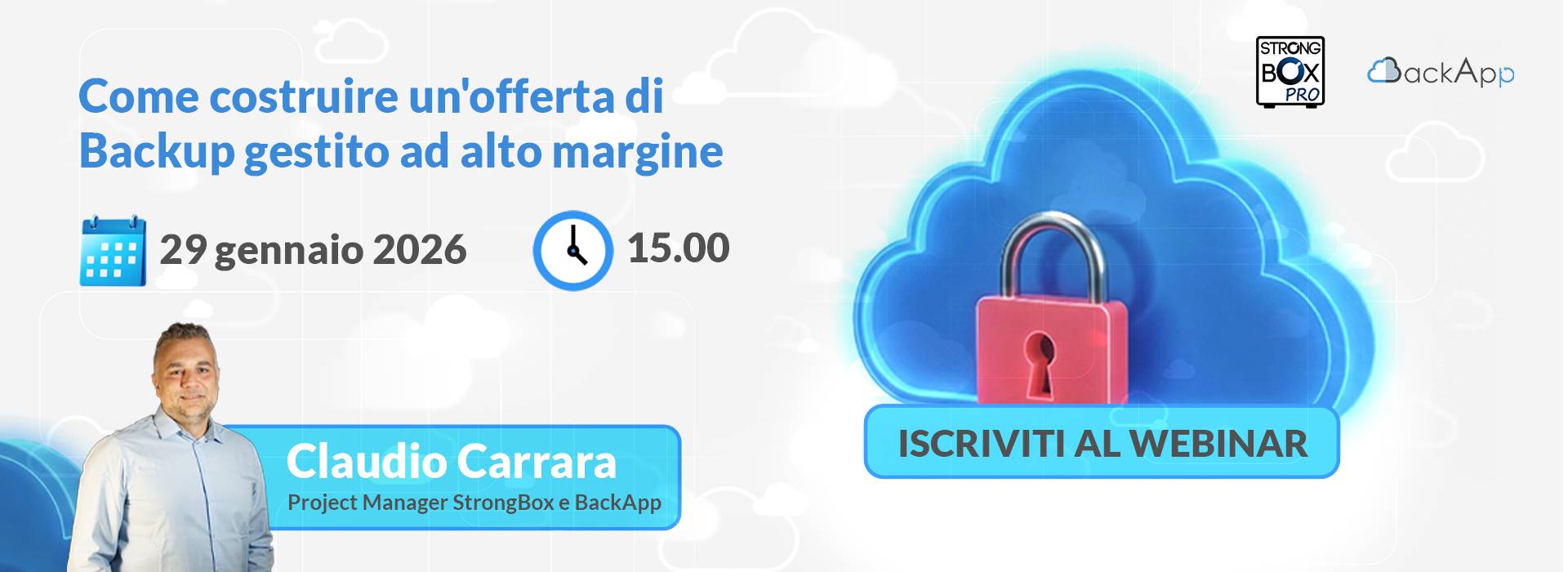 [ Webinar ]  “I tuoi clienti ti chiedono il backup e non sai cosa proporgli?”